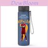 Voetbalfans Waterfles met Nylon Handvat voor Sportliefhebbers 560ml PC Materiaal Zomer Reizen