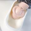 Bathtub Shaped Cleaning Ball Rack Dishwasher Safe Cute Dish Scrubber Holder Sink Organizer Kitchen Decoration