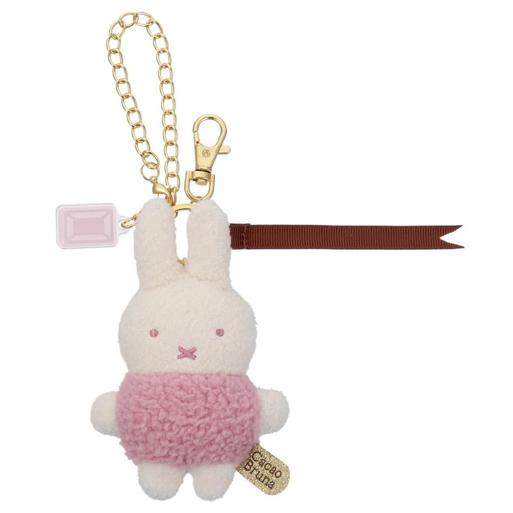 TAKARATOMY Bruna Cacao Bruna Fluffy Bag Charm Miffy A.R.T.S. / / / (Strawberry Chocolate)