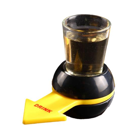 Penalty Spin Wheel Drinking Game Toy, Fun Adults Pointer Rotating Drinking Game for Bar, KTV, Family Game Night, Parties, Picnics, Camping, Gatherings C