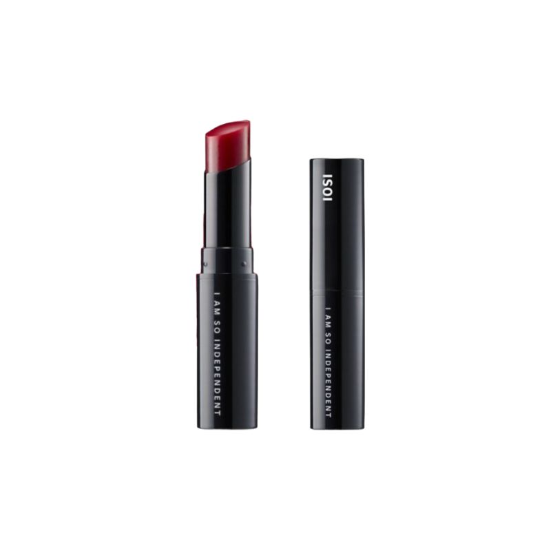 isoi Lip Treatment Balm 5g (Bulgarian Rose Hydrating Tinted Color Balm, Daily Moisturizing Glowing Lip Care) Pure Red 5g