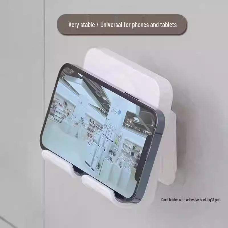 Wall-Mounted Bathroom Phone & Tablet Holder