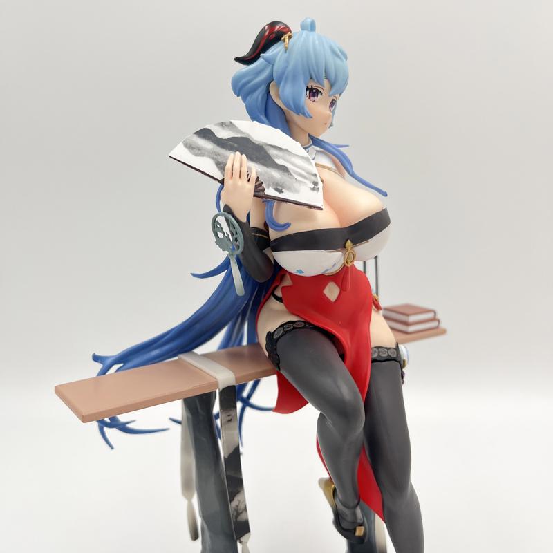 Genshin Impact Ganyu Sexy Anime Girl Figur Keqing/Hu Tao Actionfigur Yae Miko/Venti Figur Sammlerstück Modell Puppenspielzeug