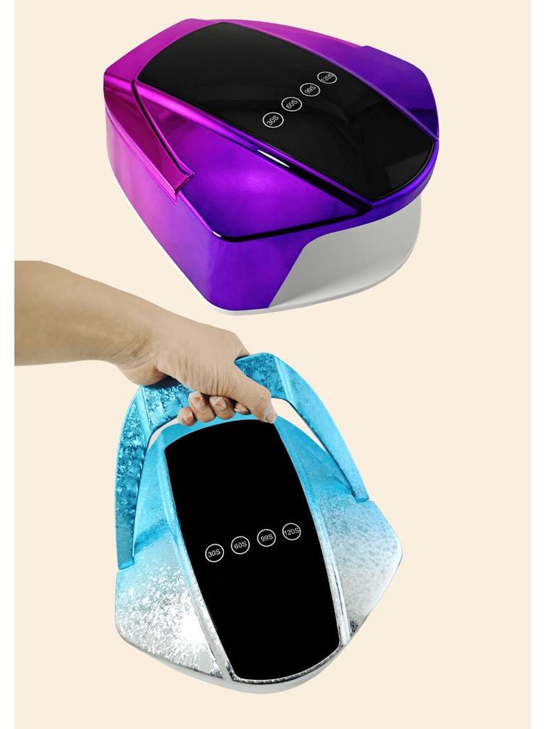 Wireless Nail Dryer: Large Space, Quick-Drying Nail Light Therapy Lamp