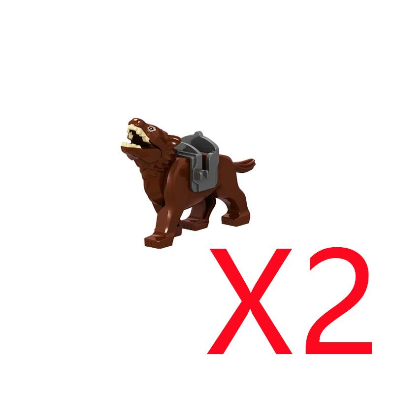 MOC Stavební kostky Středověké Vojenské Figurky Vojáků Rytíř Válečný kůň Halyard Vlajka Zvíře Sedlo Držák Mini Kostka Hračka Dárek X025
