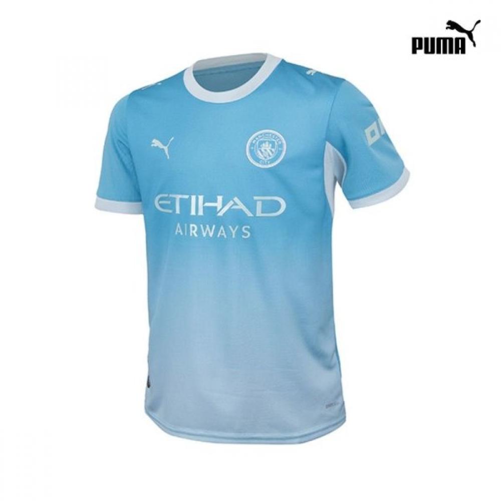 Puma Junior Манчестер Сити Домашняя Футбольная Майка Футболка с Коротким Рукавом 116