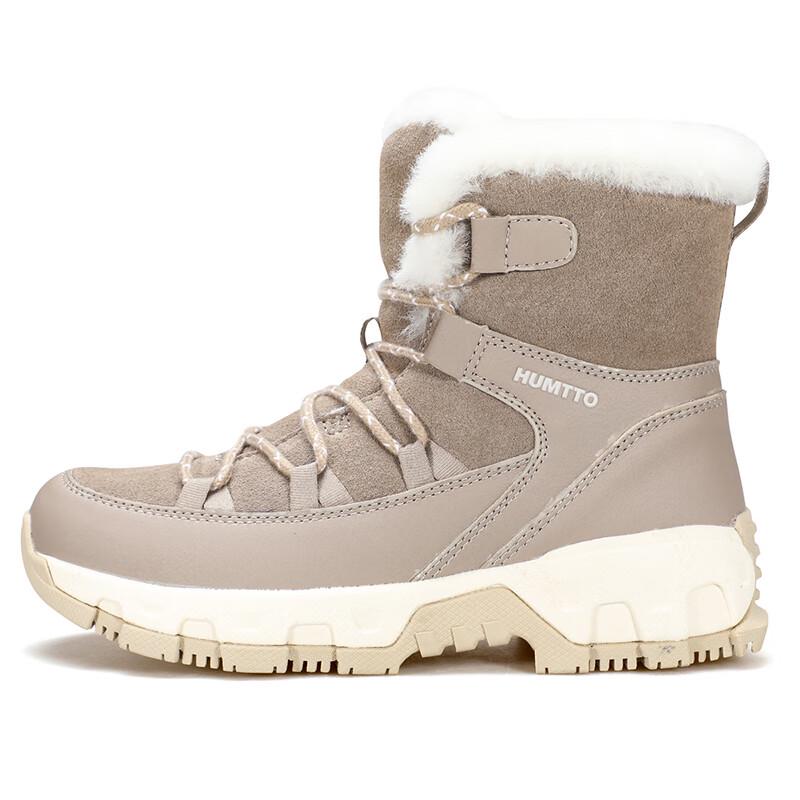 HUMTTO Women s Plush Warm Wool Snow Boots 550585D 36