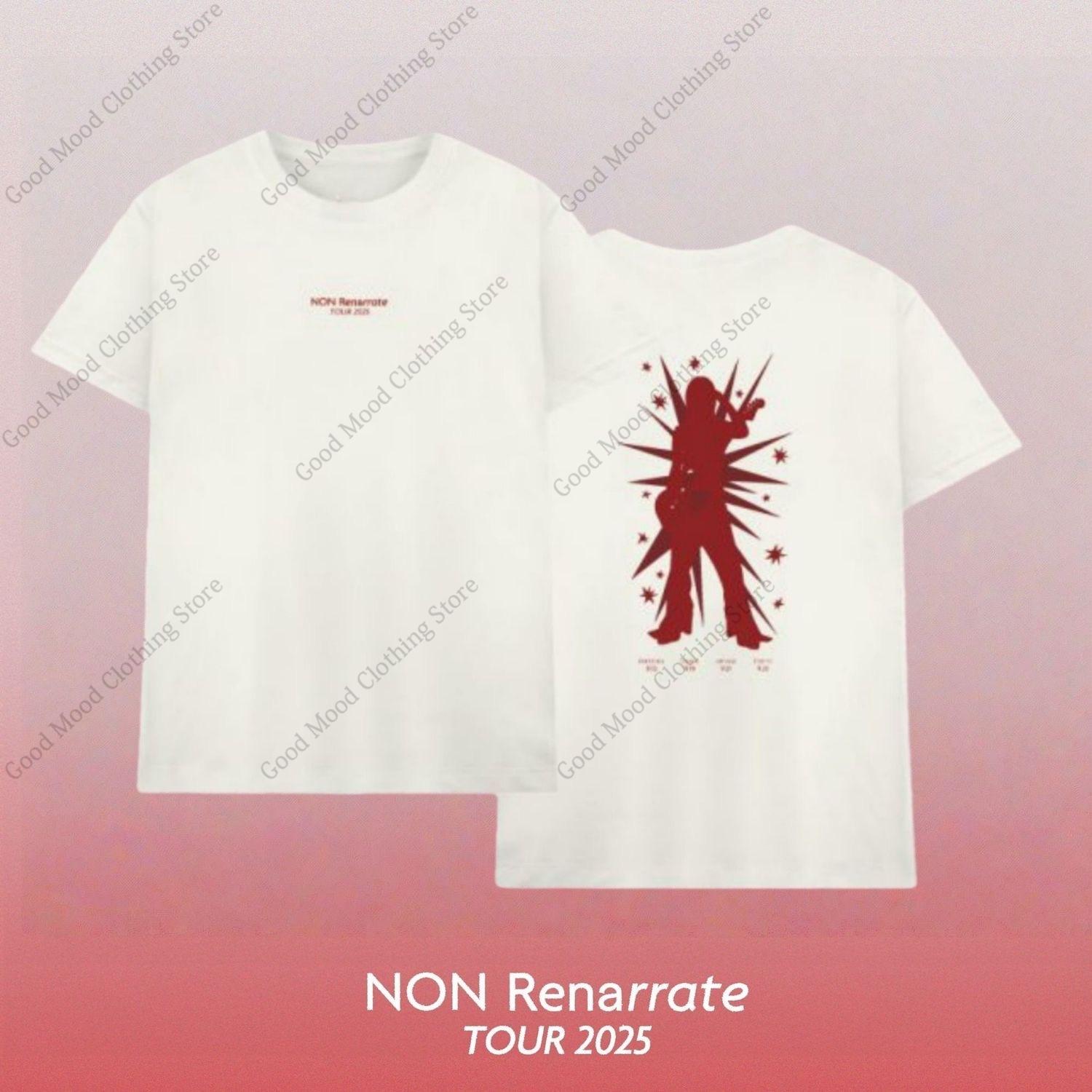 

NON Renarrate T Shirt Harajuku Fashion Trend Print Tshirt Street Popular Unisex Women High Quality Cotton Short Sleeve Tee Tops S