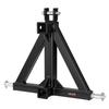 3 Point Trailer Hitch with 50.8 mm Receiver, 3 Pt Quick Hitch Attachment, Tractor Tow Drawbar Adapter, Compatible with Category 1, Kubota, Mahindra,