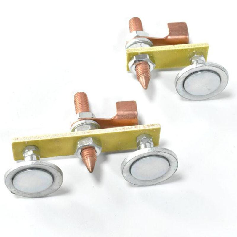 Welding Magnet Head Magnetic Welding Fix Ground Clamp Welding Support Clamp Holder Welding Fixture for Electric Welding Ground