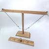 Wooden Hook and Ring Game Set Handheld Board Games 2 Player Ring Toss Game  Home