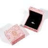 Jewelry Organizer Pendant Storage Necklace Box Jewelry Box Pink Velvet Ring Box Ring Storage Case
