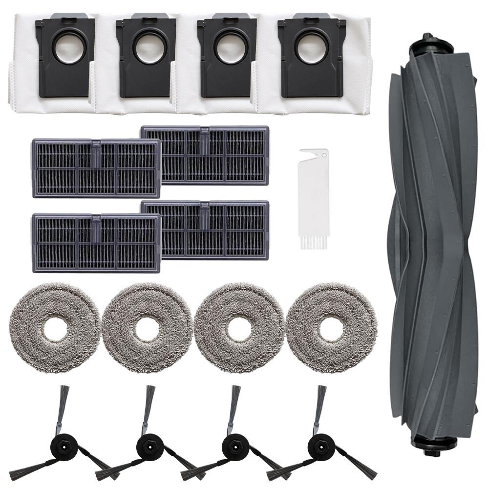 

Аксесуари для підмітальної машини Тканина для швабри Пилозбірник Комплект бічних щіток Запасна частина для MOVA P50 Pro Для деталей пилососа Ultra China Mainland