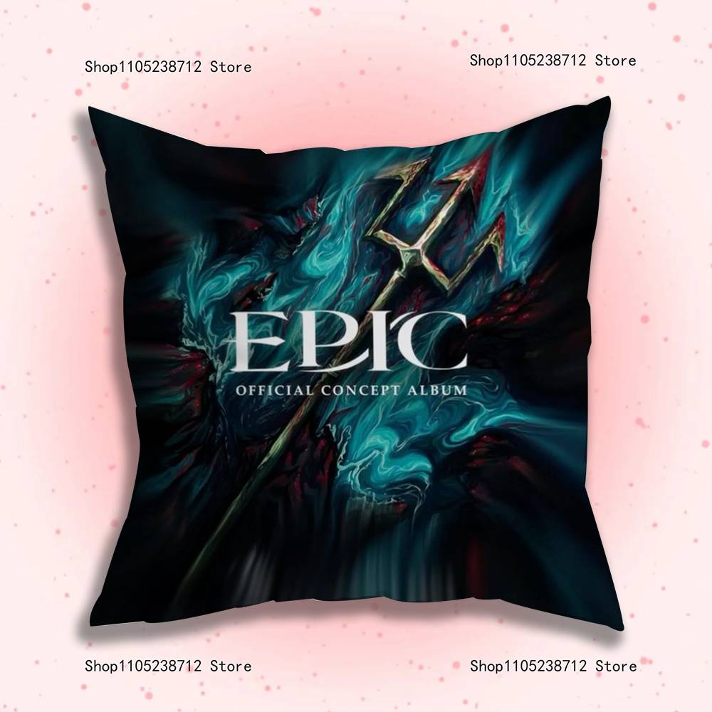 Music E-Epic The Musical Pillow Case For Sofa Decor Car Office Room Printing Cushion Cover Decorations and Protector