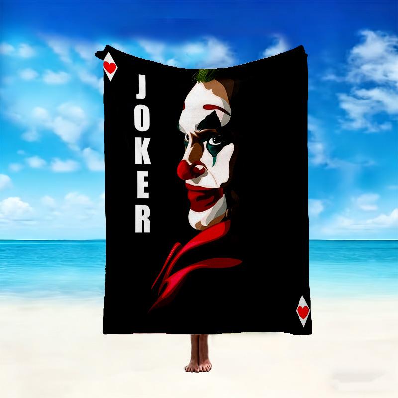 1pc JOKER Blanket, Super Cozy Printed Home Blanket, All-Season Warmth