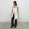 Lcdc Tm Bralette-Detail Sleeveless Dress (White)