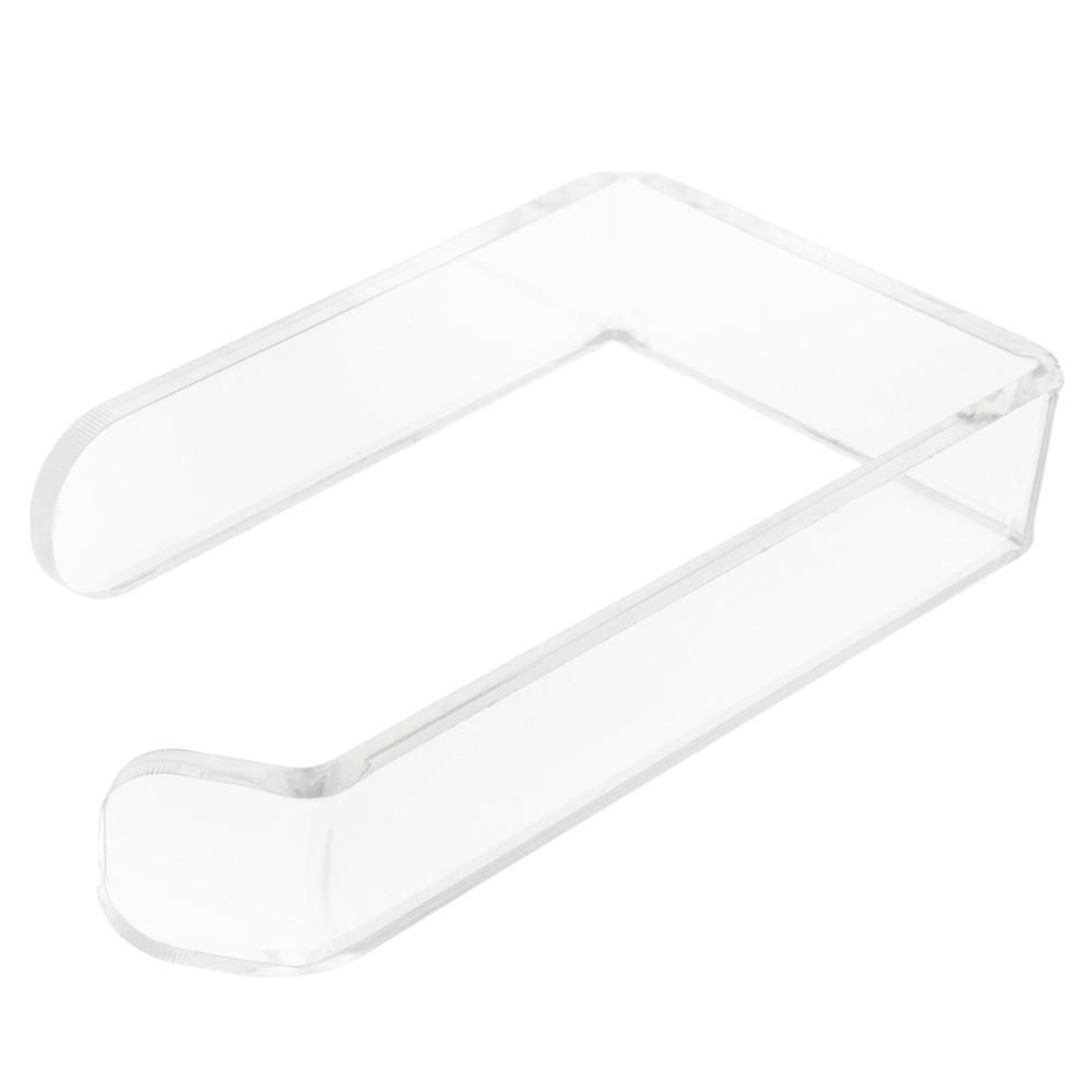 Acrylic Toilet Paper Holder Transparent Towel Storage Rack Durable Tissue Holder Home Office