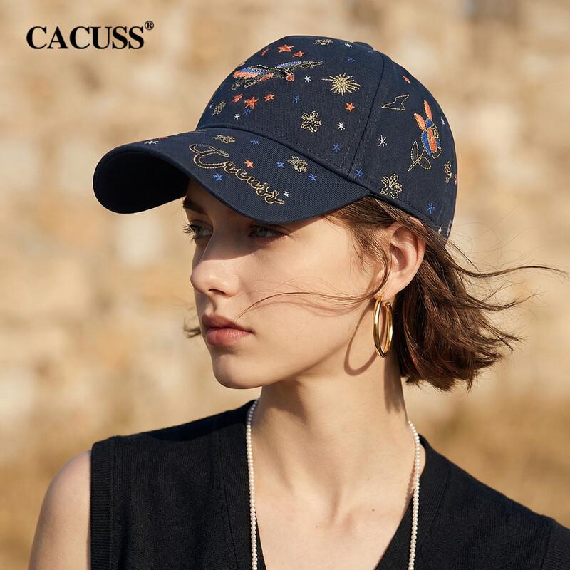 CACUSS Unisex Adjustable Casual Baseball Cap Adjustable 57-59cm темно-синий