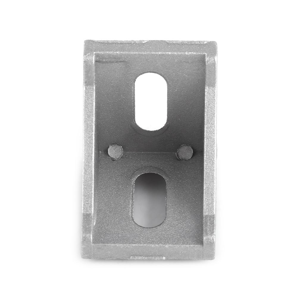 5pcs Aluminum Alloy L Shape Corner Bracket Right Angle Brace Fastener 40x40mm