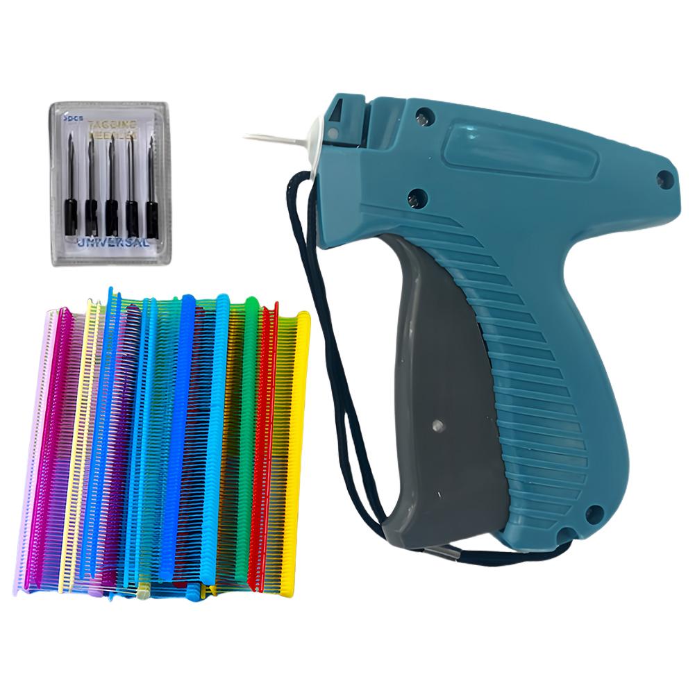 

Мини-инструмент для подшивания стежка для одежды Микро-инструмент для стежка бирки Микро-пистолет для бирки одежды Швейная машина для одежды светло-синий