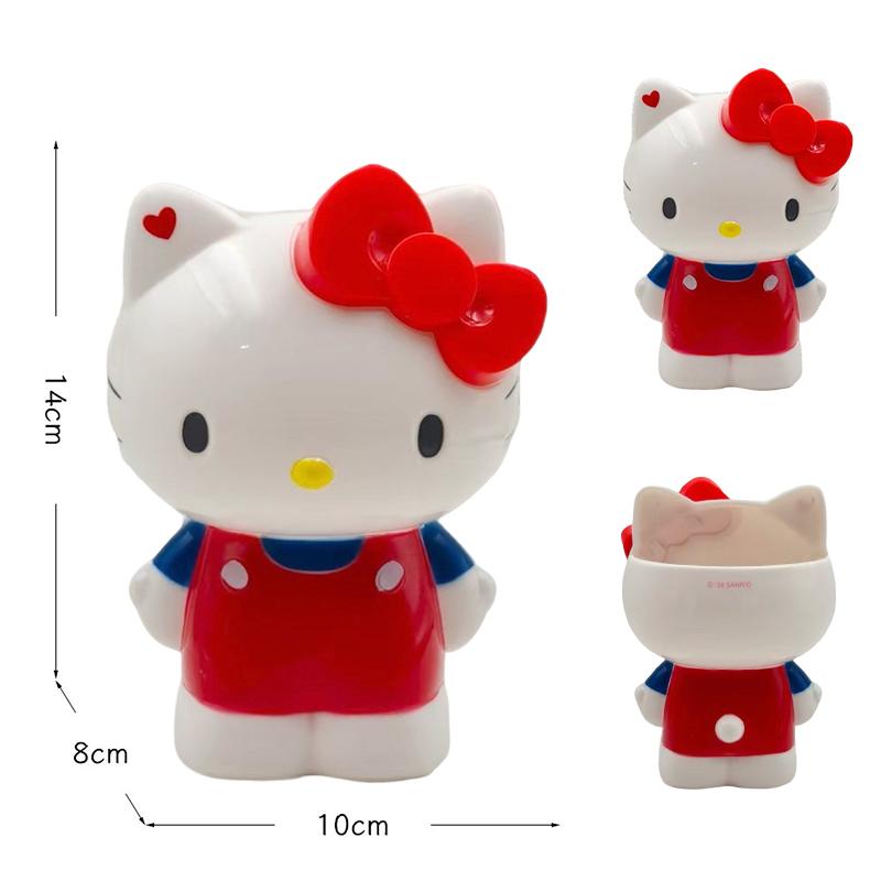  Pen Holder Creative Cartoon Anime  Pen Box Desktop Storage Pen Bag Makeup Brush Storage Container Student Box