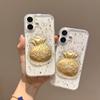 Langling Gold Foil Lucky Bag Transparent Anti-Fall iPhone Case
