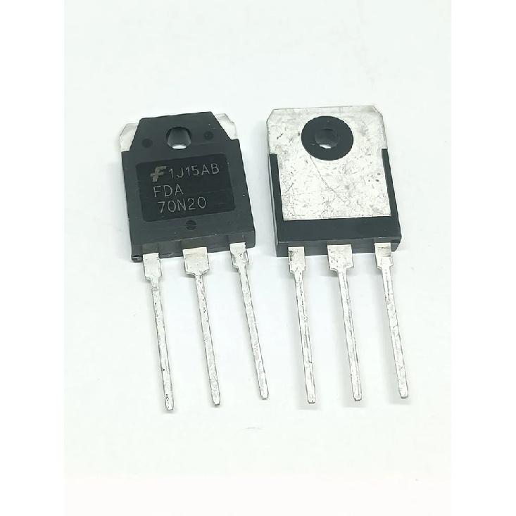 5pcs Brand New FDA70N20 FDA 70N20 TO-247 70A 200V TO3P MOS MOSFET High-power Field-effect Transistors