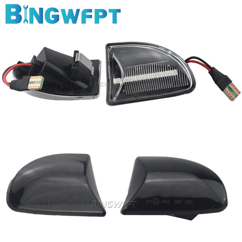 LED Dynamic Turn Signal Side Marker Light Sequential Blinker (Left+Right) For Mercedes Benz Smart Fortwo W451 Coupe Cabrio