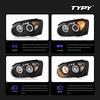 Suitable Modified LED Projector Headlight Assembly with Daytime Running Lights and Turn Signals for 2004-2005 Subaru Impreza