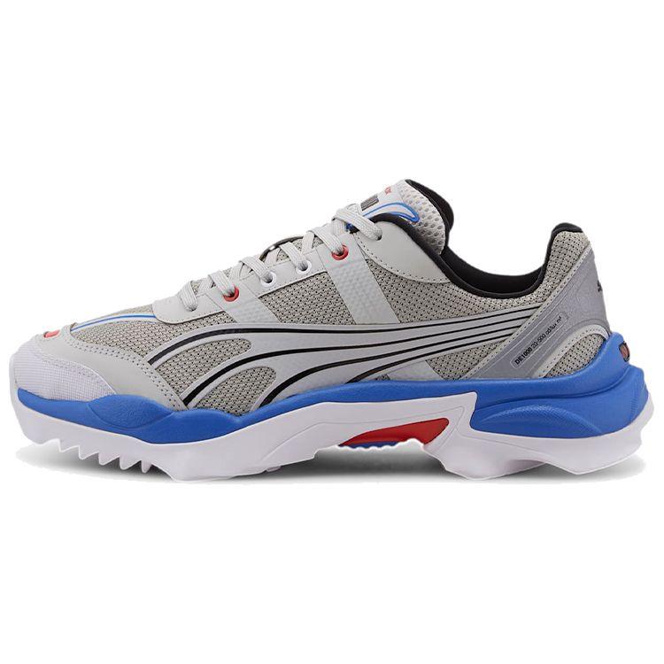 PUMA Unisex Grey Blue Nitefox Highway Low Top Casual Shoes 371480-01