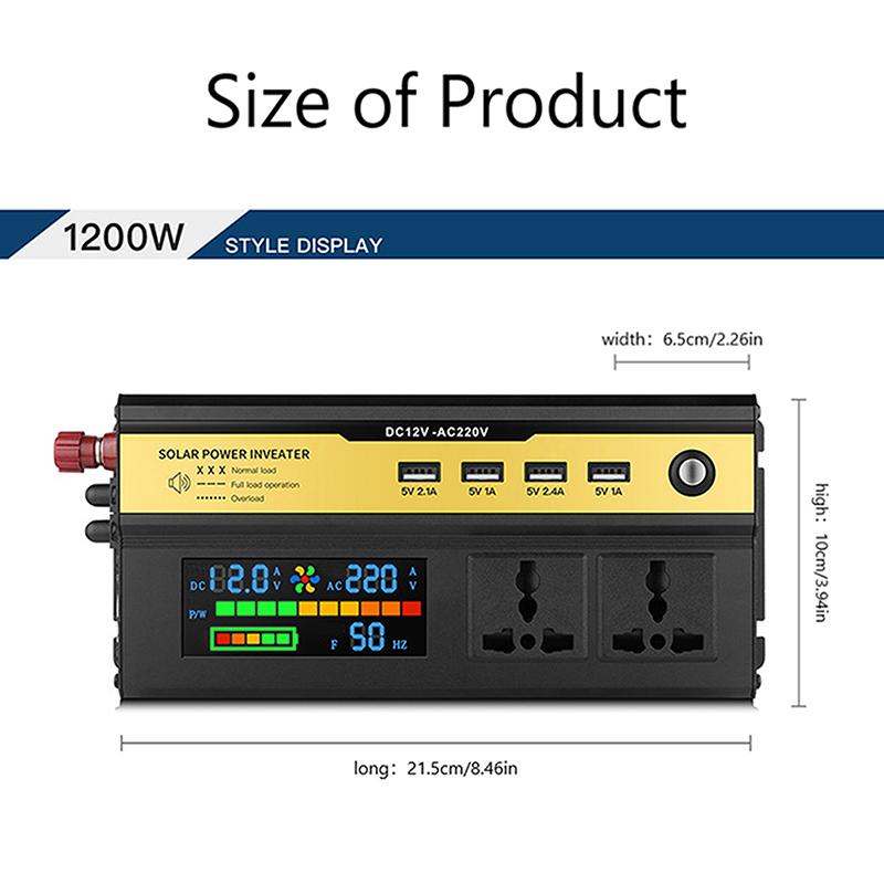 Buy Car Inverter 12v24v To 220v Power Multifunction Converter Car