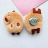 Adorable Capybara Toy Brooches Soft and Comfortable Pin Perfect for Craft Lovers