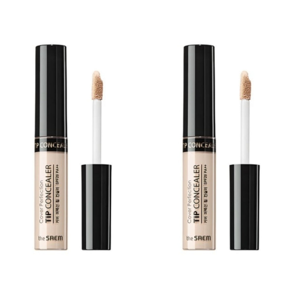 THE SAEM Cover Perfection Tip Concealer 6.5g*1Pc/2Pcs
