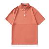 Summer Thin Short-sleeved POLO Shirt Men's Solid Color T-shirt Men's Lapel Thin Short T-top