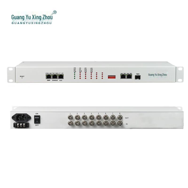 

GY-ETH80 TDMI Over IP 8-Port E1 Protocol Converter
