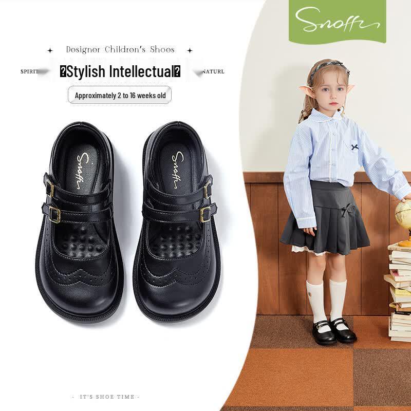 Snappy Girls Breathable Spring Princess Flats 30 чёрный