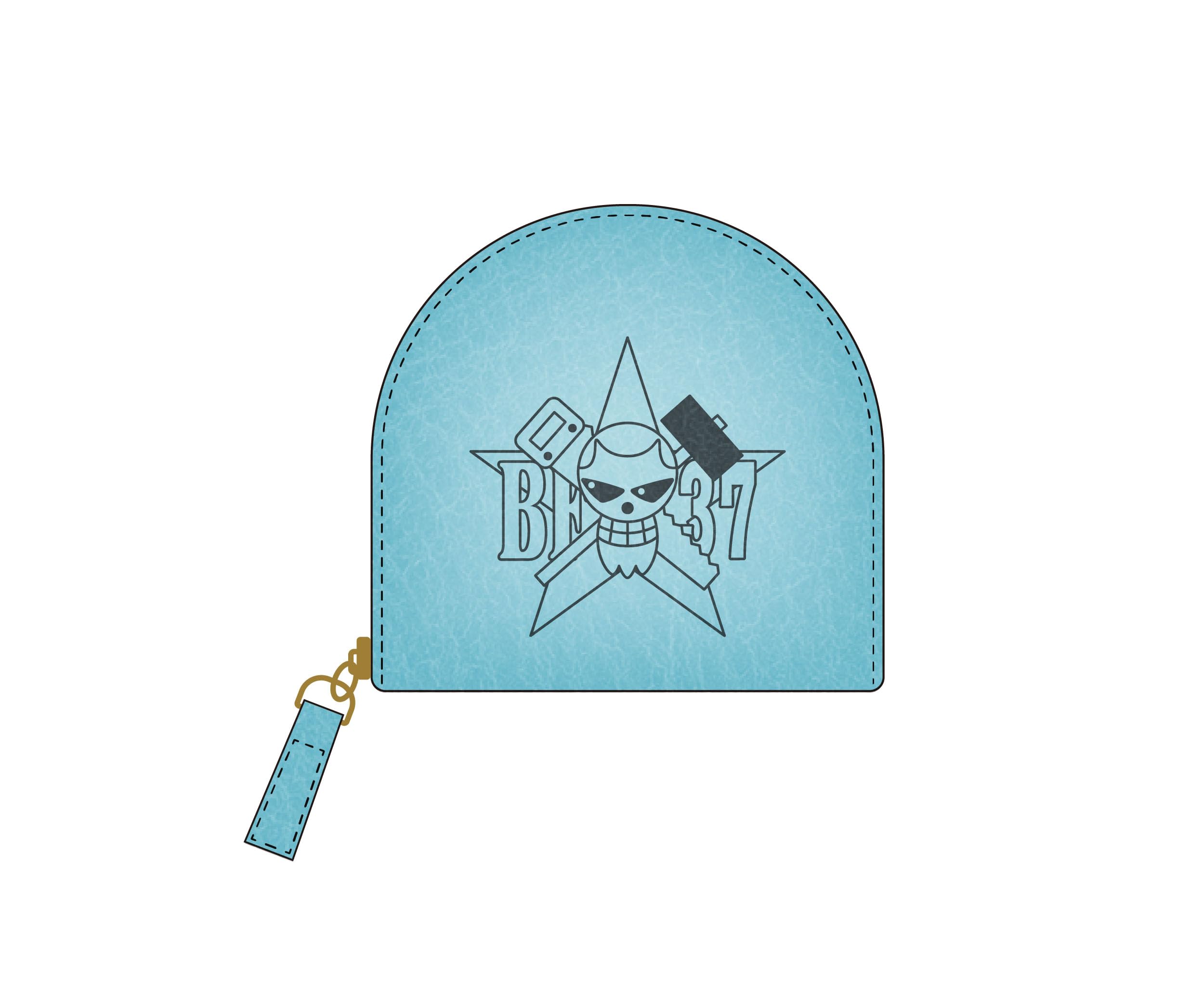 ONE PIECE Фрэнки Кожаный Кошелек для Монет Том 2
