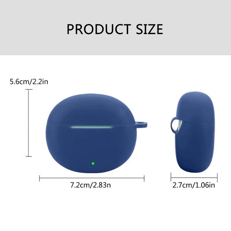 Case Cover Silicone Protective Skin for Earbuds X7 Earphones Charging Box Protective Earphone Case Cover