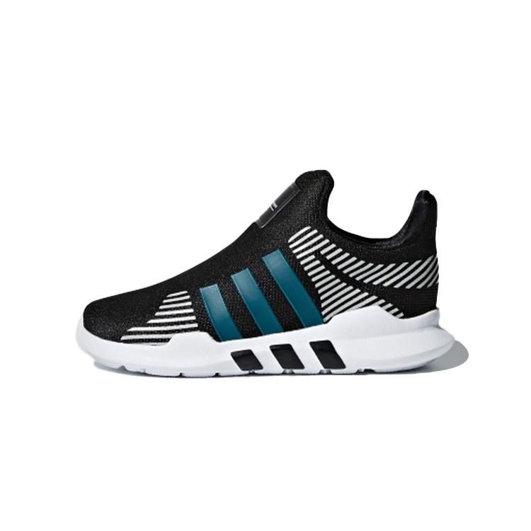 

Adidas Originals Eqt Adv 360 I Fabric Slip Resistant Abrasion Resistant Low top Toddler Shoes Black Green CQ2872 21