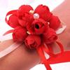 1 STÜCK Rose Handgelenk-Corsage Brautjungfern Schwestern Handblumen Künstliche Brautblumen Für Hochzeitsfeier Dekoration Brautball