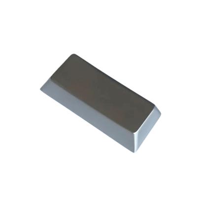 Zinc Alloy Mechanical Keyboards Keycap with Original Height Metal Finish Keycap for Office and Gaming Setups