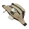 New LiNing Polyester One Shoulder Crossbody Fanny Pack Regular Unisex Plain Khaki ABDV215-2