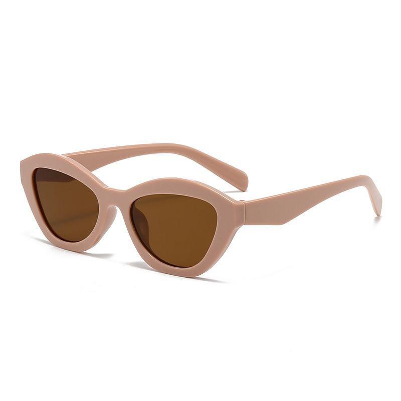 Cat'S Eye Sunglasses Retro Fashion Trend Y2K Men And Women Uv Protection