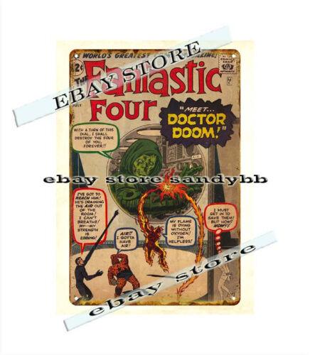 

garage home decor 1962 comic metal tin signAluminum 20x30cm（7.8x11.8inch）