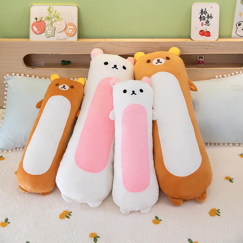 Entspannungsbär Plüschkissen für Bett, Lounge, Schlafkomfort, Niedliches Cartoon-Geschenk