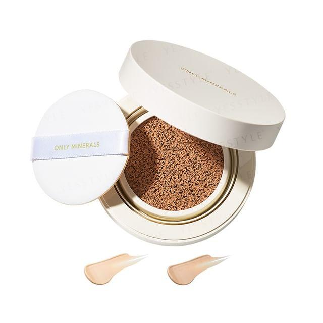ONLY MINERALS - Лечебный отбеливающий кушон-BB против морщин Light Ocher - 11g