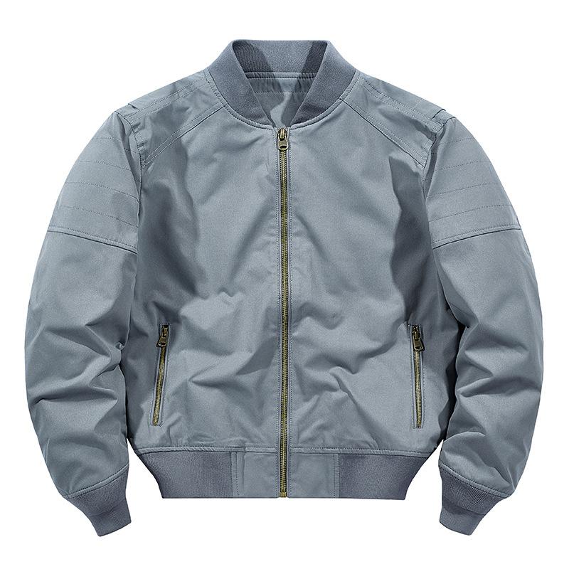 Spring and Autumn New Air Force Ma1 Pilot Jacket Men's Workwear Motorcycle Jacket Loose Casual Flight Suit