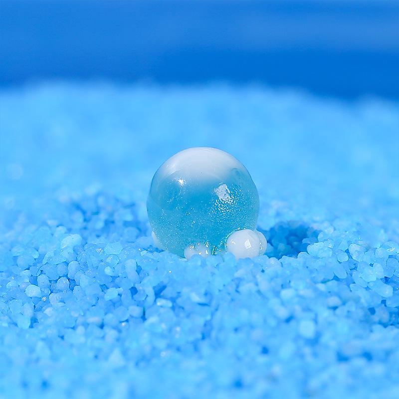 Penguin Series Ice Hockey Micro-landscape Resin Ornaments for Fish Tanks