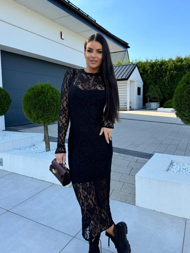 2024 Long Sleeve Lace Dress