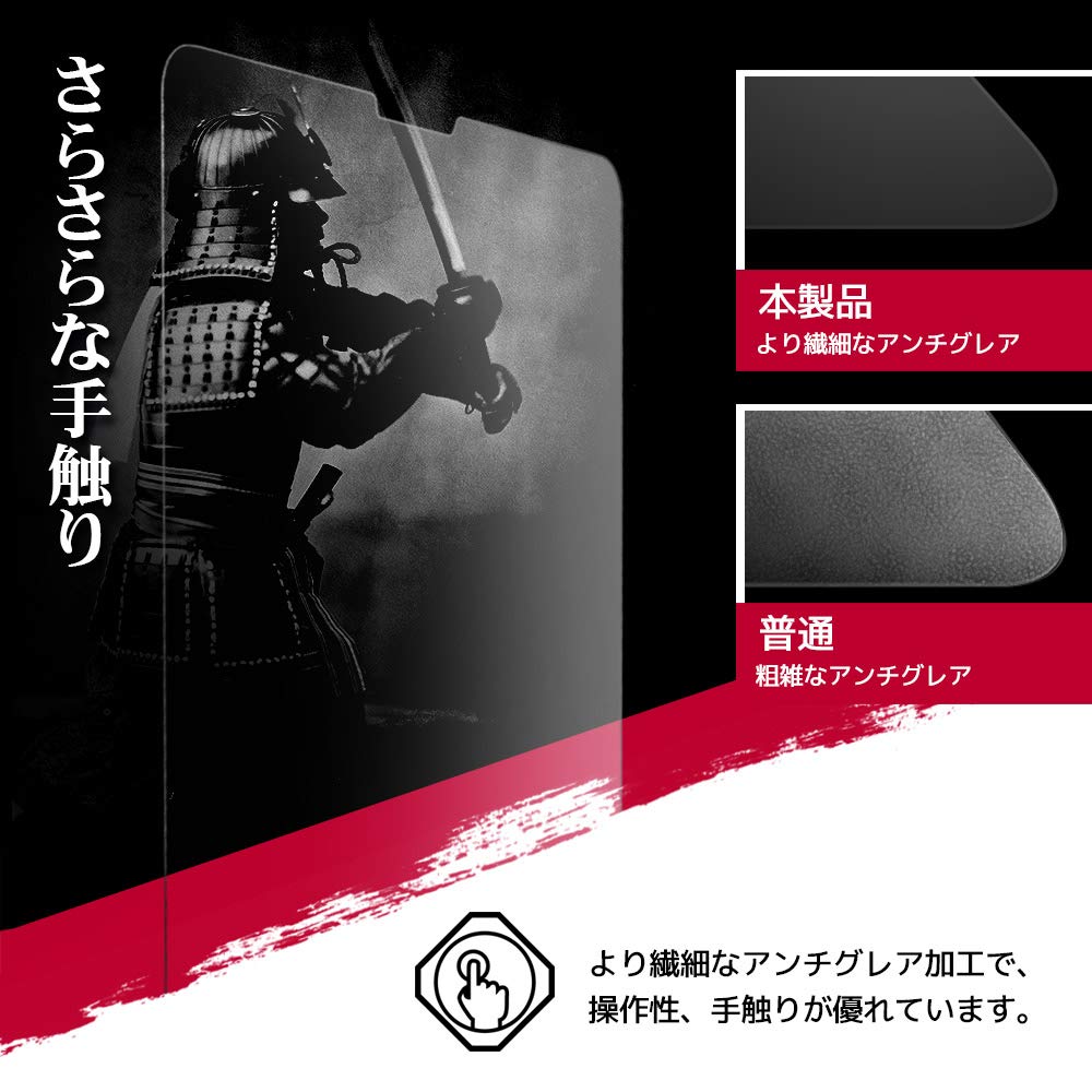 Yoshikawa Yuhin Anti-Glare Glass Screen Protector for Pad Pro 11 (2022M2), Pad Air 5 (2022), Air 4 (2020), and Pro 11 (202120202018) - Ideal for